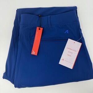 REDVANLY Mens Classic Blue Glyding Nylon Active Wear Pants Size XL NEW